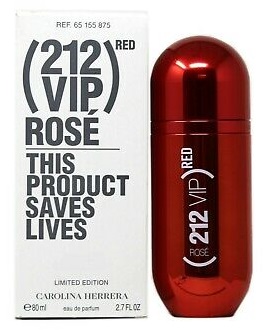 Carolina Herrera 212 VIP Rosé Red Parfémovaná voda - Tester