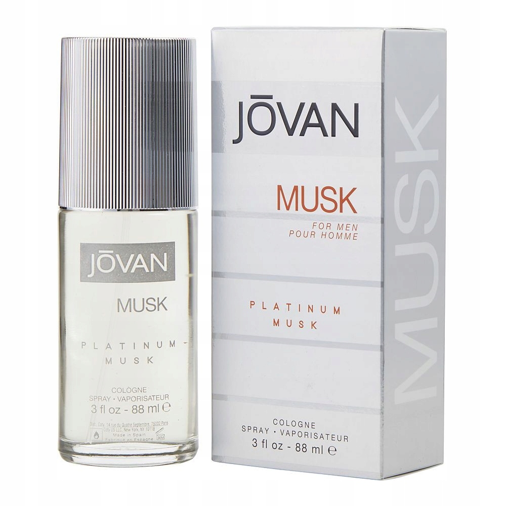 Jovan Platinum Musk For Men toaletná voda 