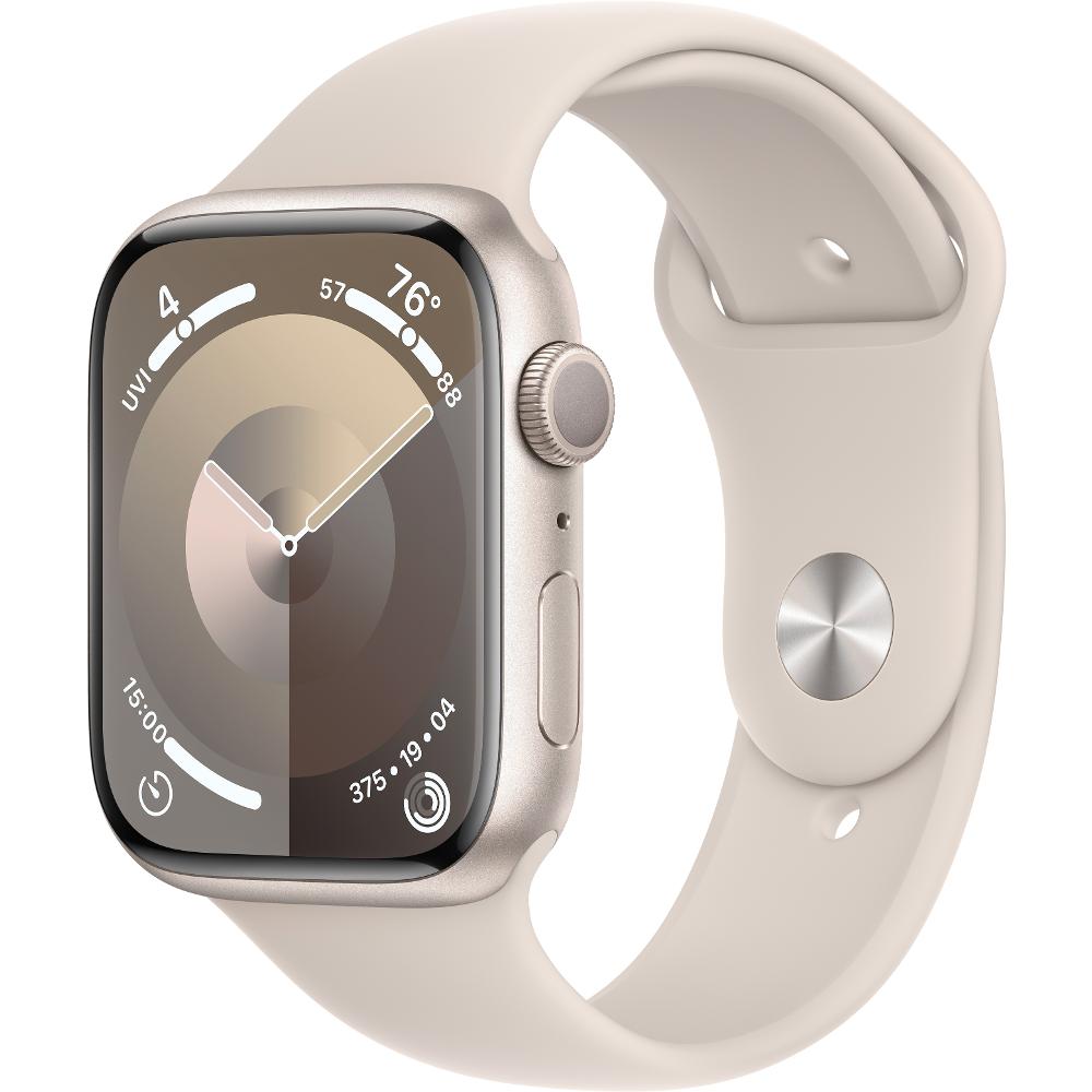 Apple Watch S9 45 mm Starlight Al SportB SM