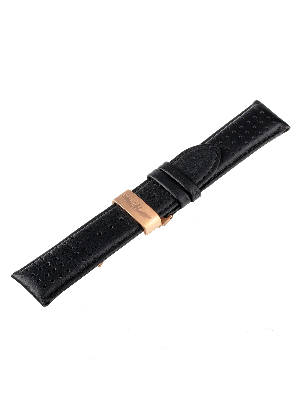 Universal Replacement Strap [24 mm] black + rosé Ref. 23835