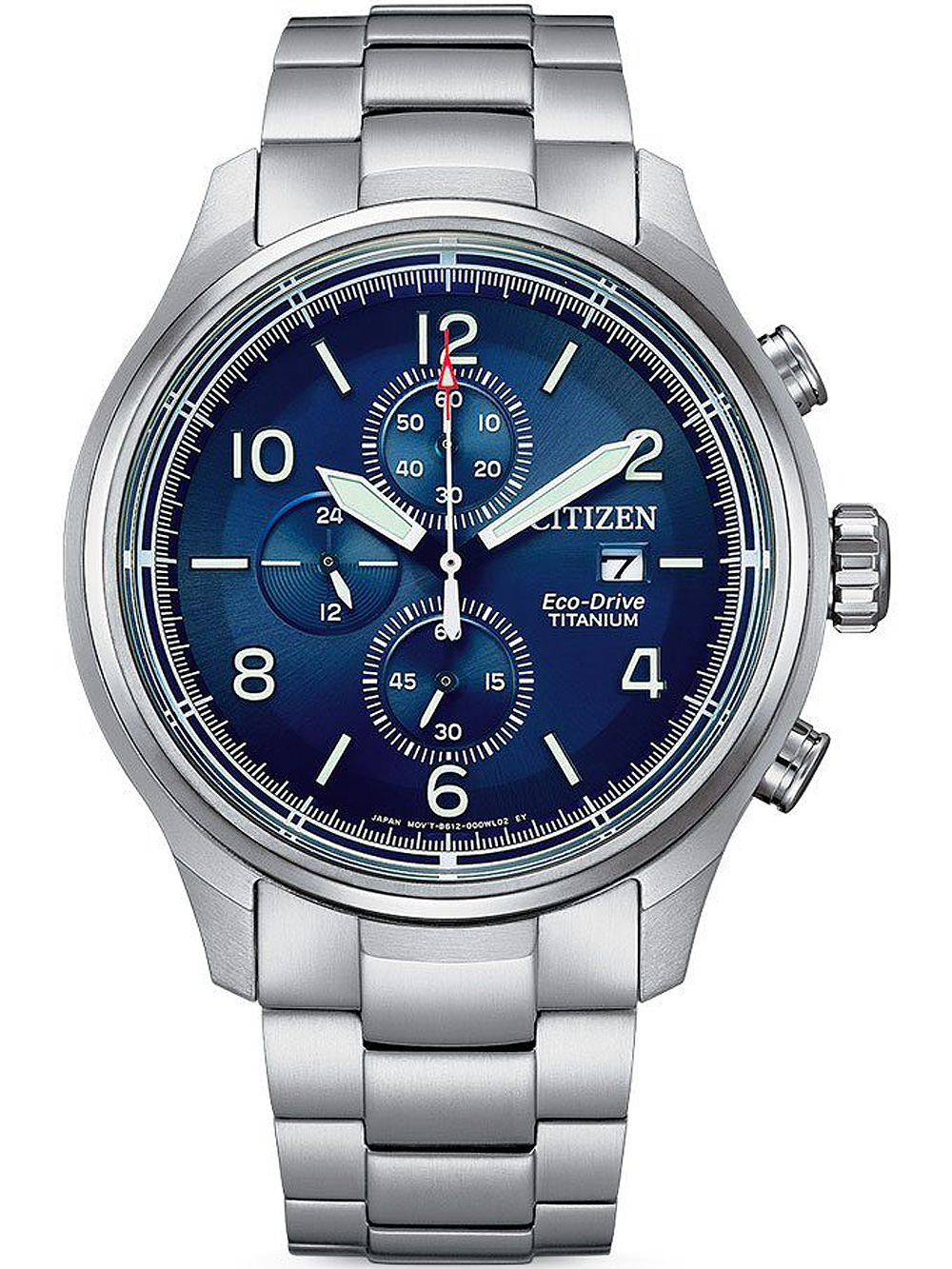 Citizen CA0810-88L Eco-Drive Super-Titanium Mens Watch 44mm 10ATM