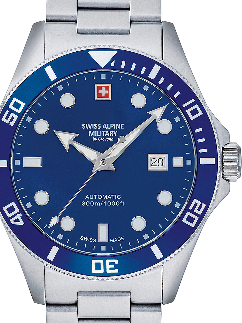 Swiss Alpine Military 7095.2135 Diver automatic 44mm 30ATM