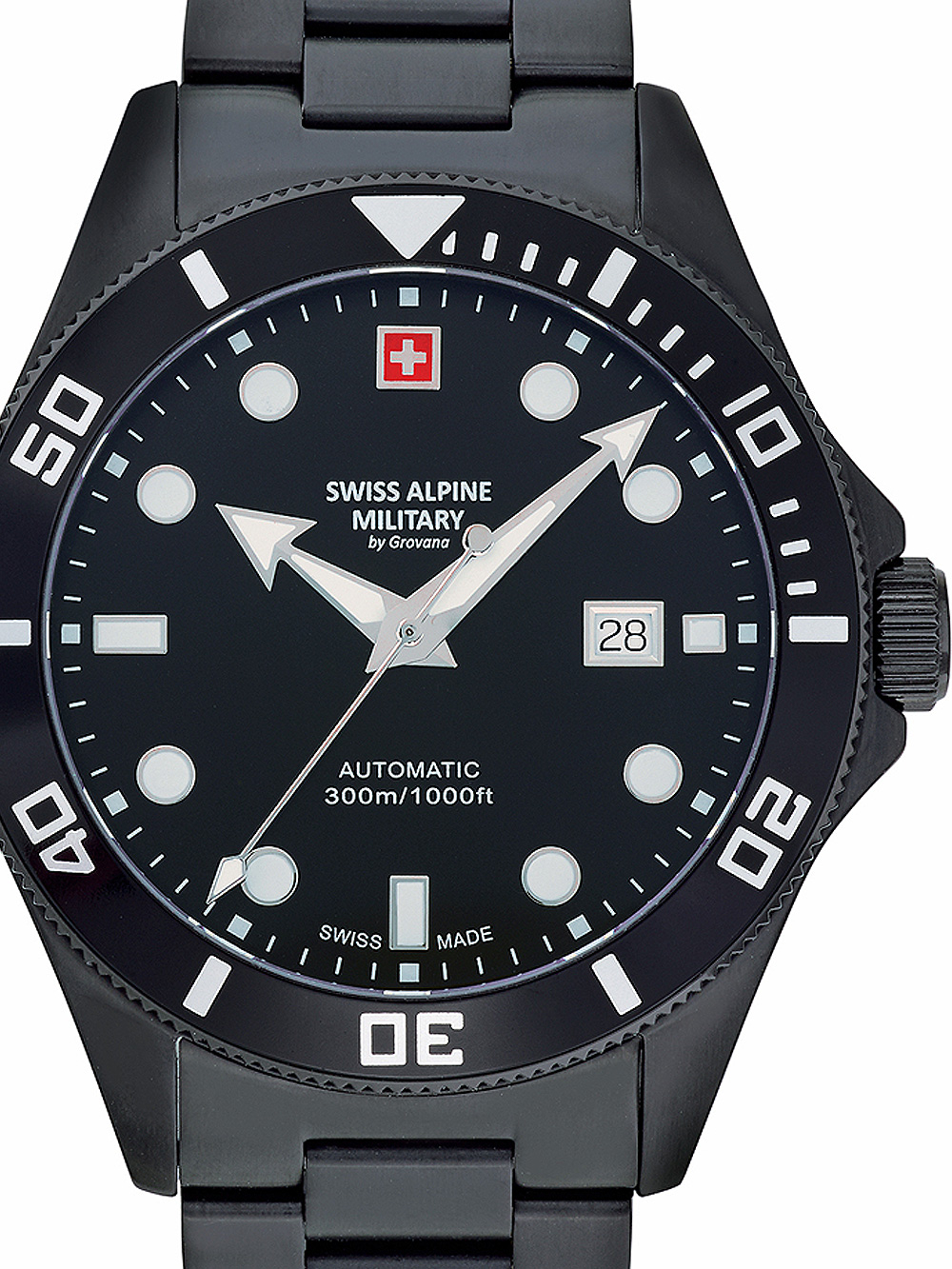 Swiss Alpine Military 7095.2177 Diver automatic 44mm 30ATM