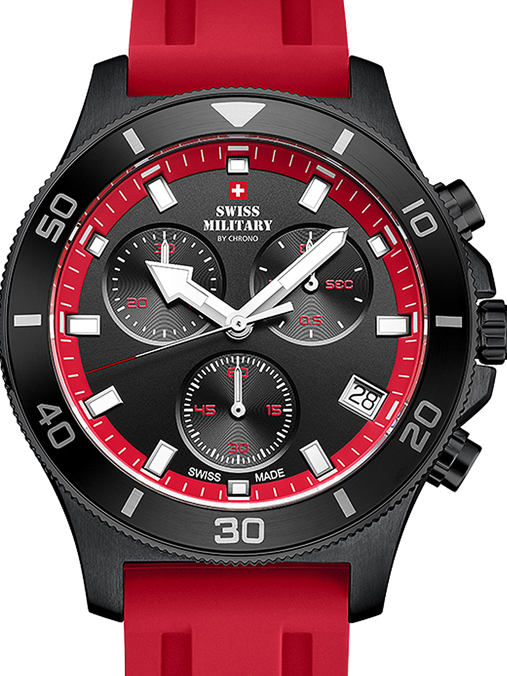 Swiss Military SM34067.15 Chronograph 43mm 10ATM