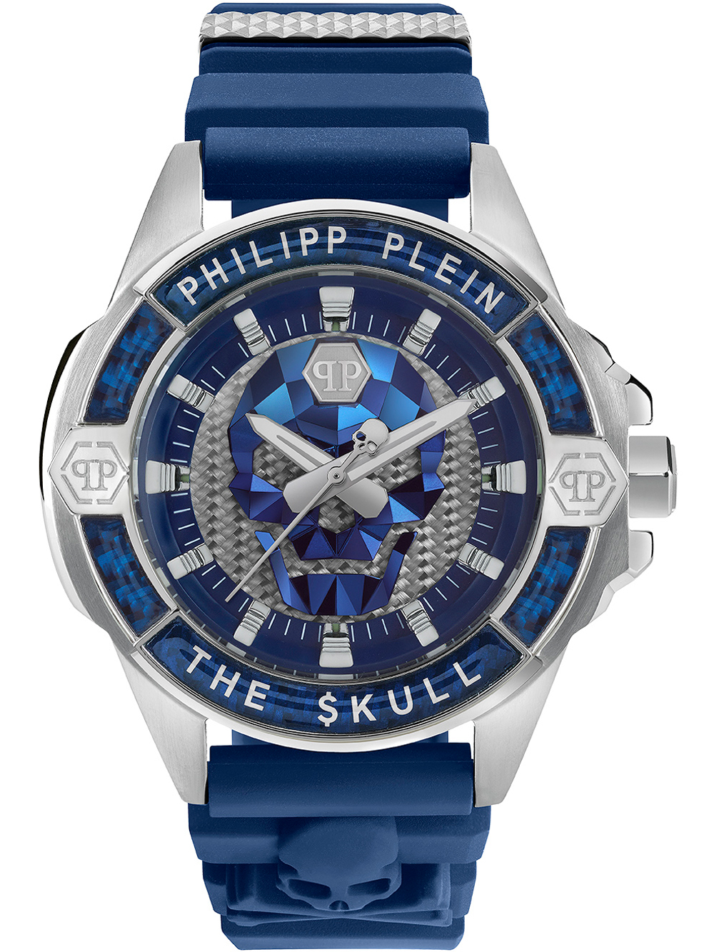 Philipp Plein PWAAA1722 The $kull Carbon Fiber 44mm 5ATM