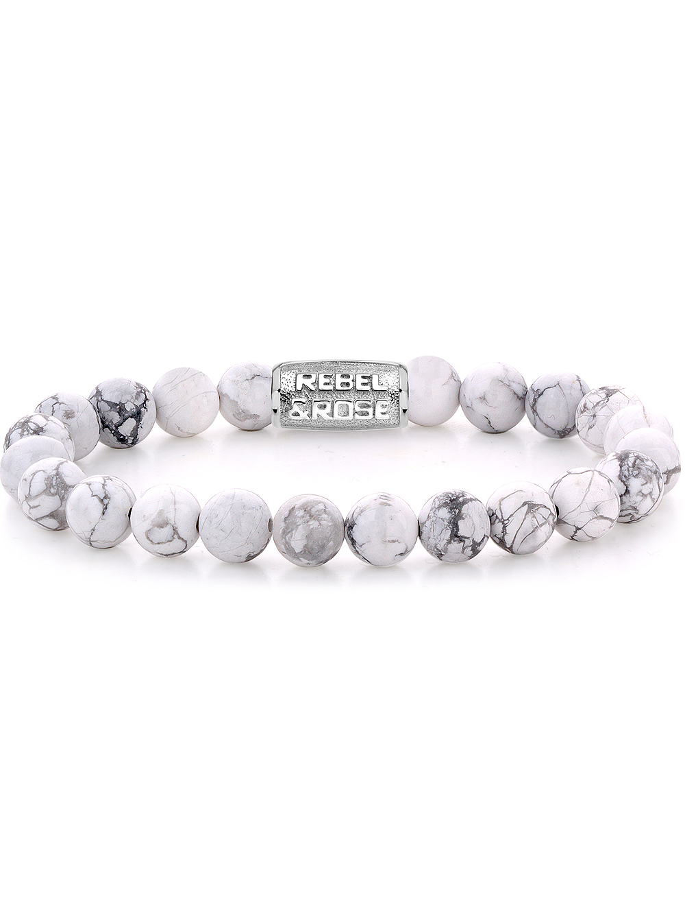 Rebel & Rose Bracelet Virgin White RR-80066-S-L mens