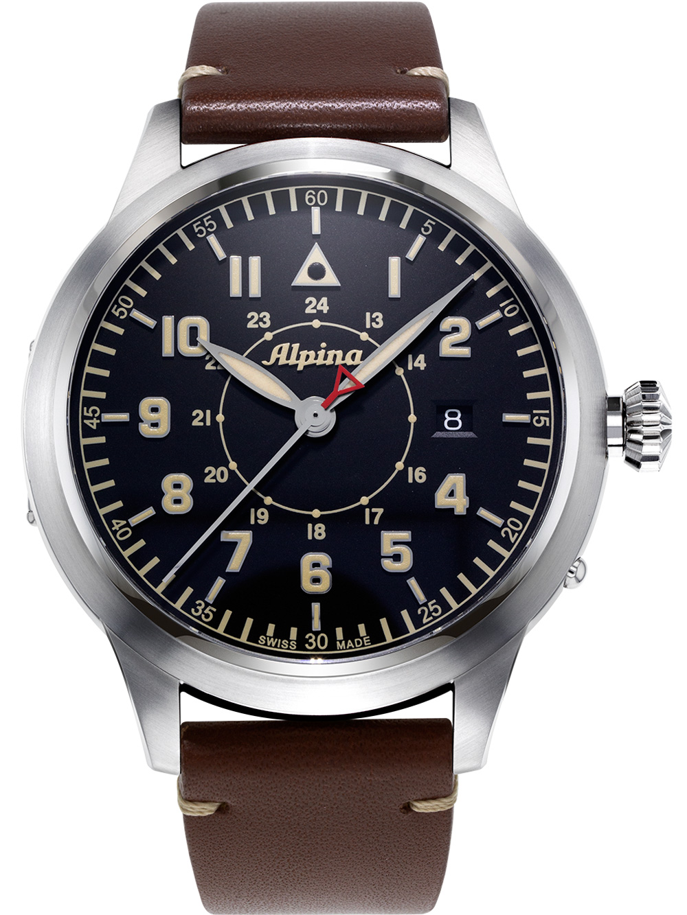 Alpina AL-525BBG4SH6 Startimer Pilot Heritage Automatic Mens Watch