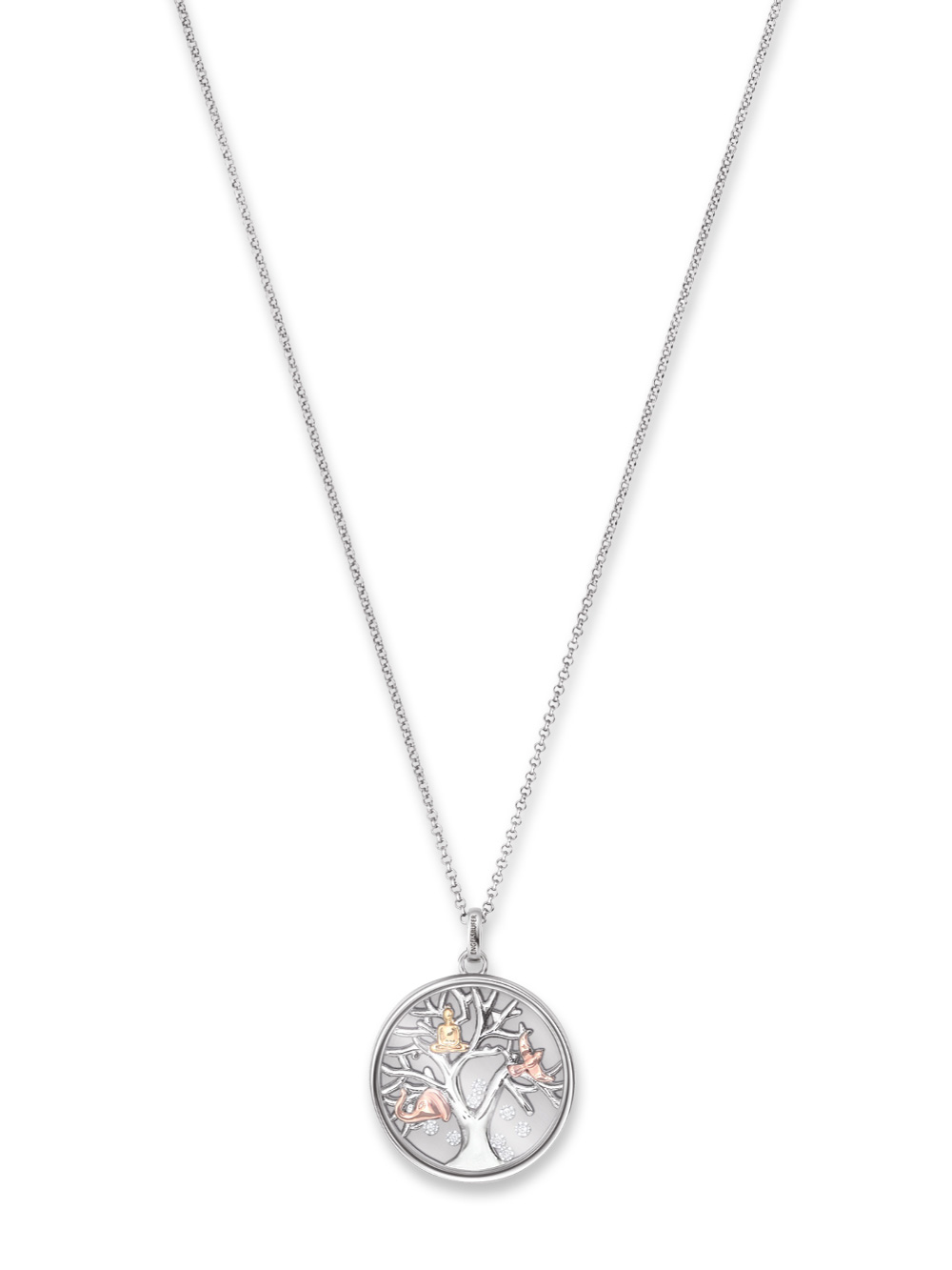 Engelsrufer ERN-FLYTREE-ZI-TRI Tree of Life Ladies Necklace 42cm, adjustable