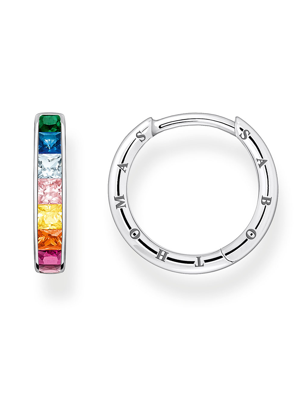 Thomas Sabo Creoles Stone Rainbow CR668-477-7