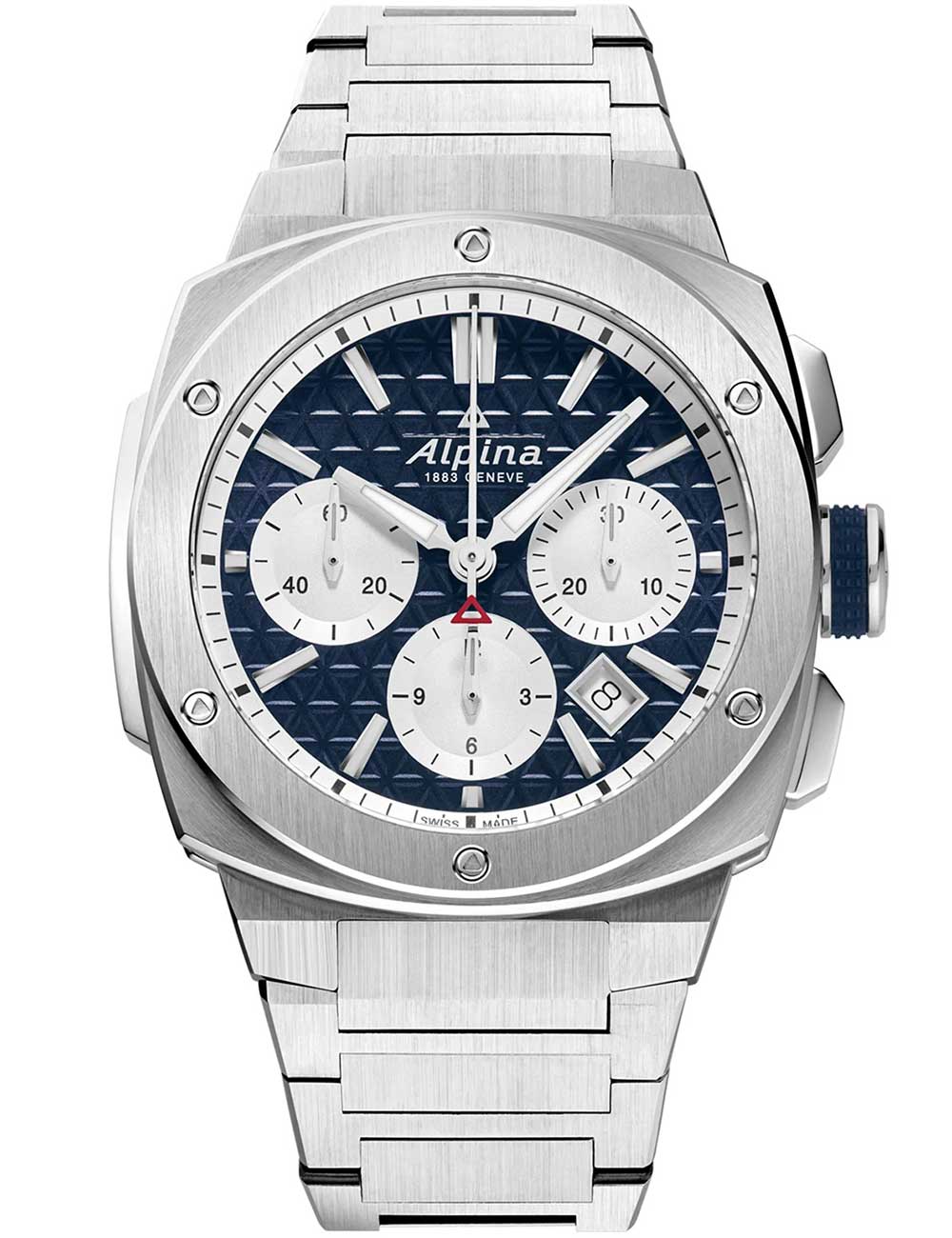 Alpina AL-730NS4AE6B Extreme Automatic Chronograph Mens Watch 42mm 10ATM