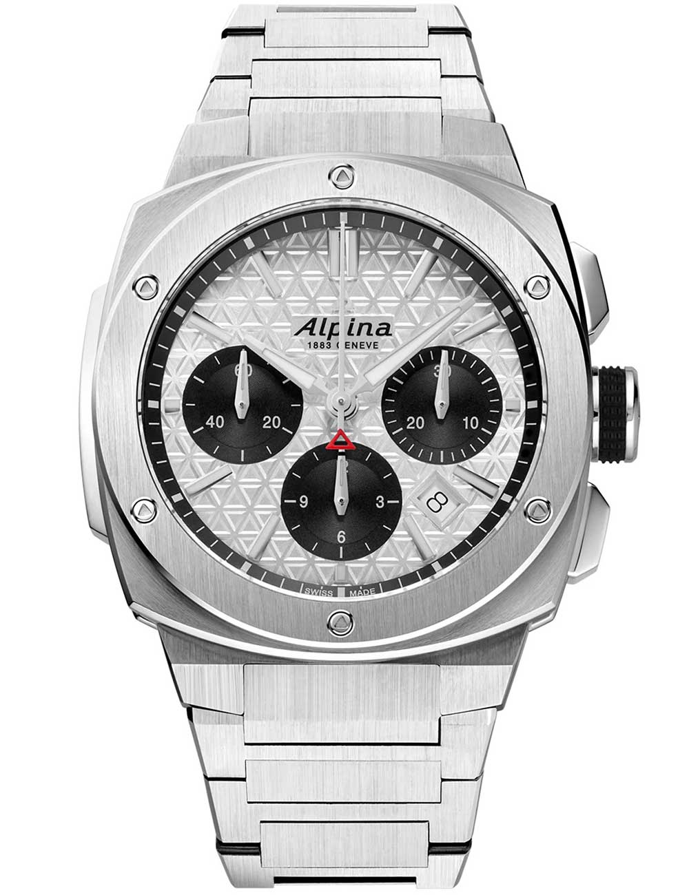 Alpina AL-730SB4AE6B Extreme Automatic Chronograph Mens Watch 42mm 10ATM