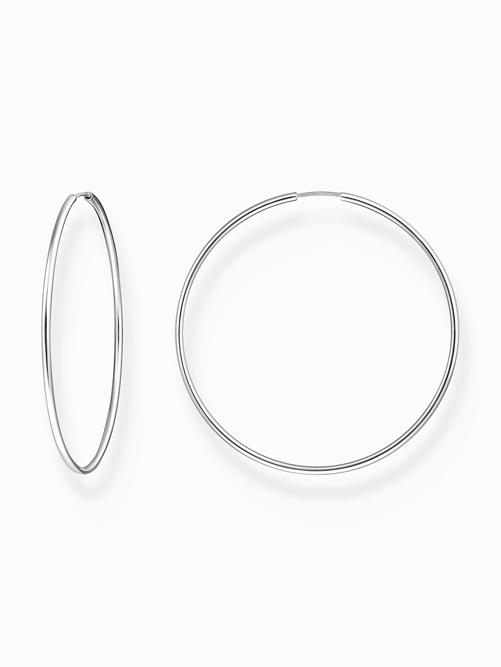 Thomas Sabo CR729-001-21 Silver hoop earrings 60 mm