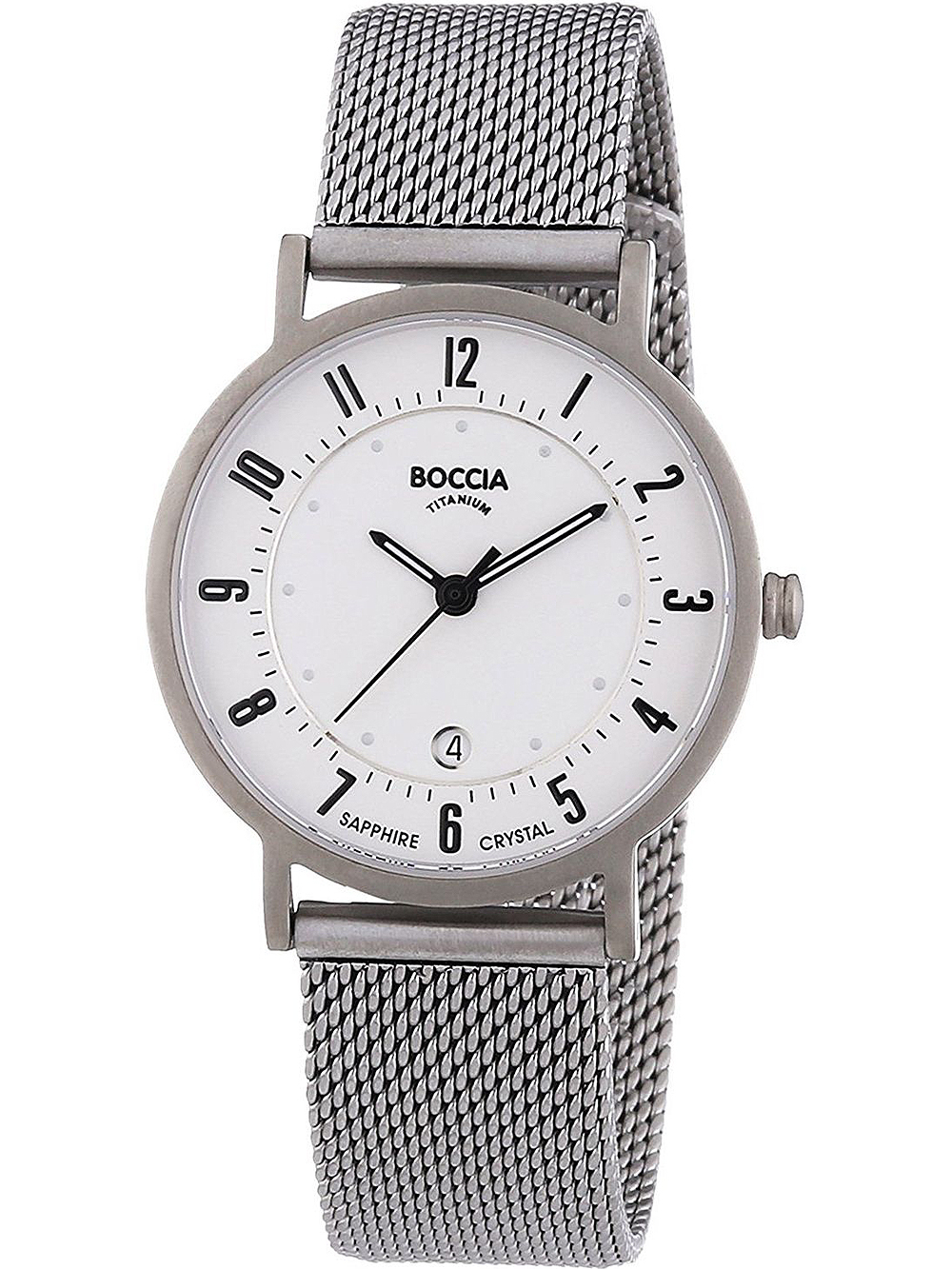 Boccia 3296-02 ladies watch titanium 32mm 5ATM