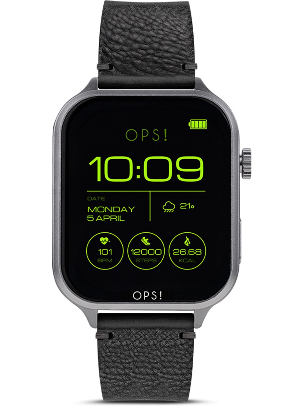 OPS!SMART OPSSW-51 Call Max Amoled unisex Smartwatch 41.5 mm 