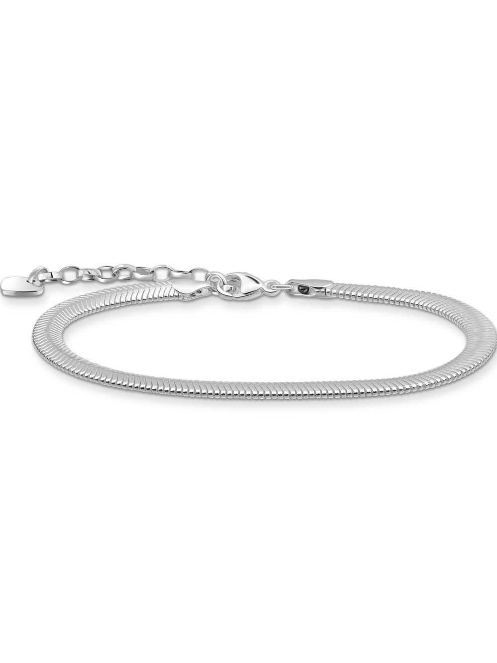 Thomas Sabo A2169-001-21-L19V Silver Snake Bracelet 16-19 cm