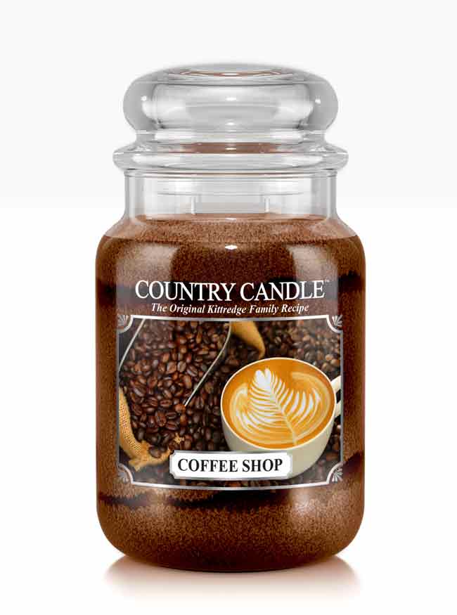 Country Candle Coffee Shop vonná svíčka velká 2-knotová (652 g)