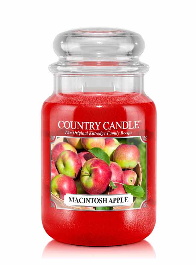 Country Candle Macintosh Apple vonná svíčka velká 2-knotová (652 g)