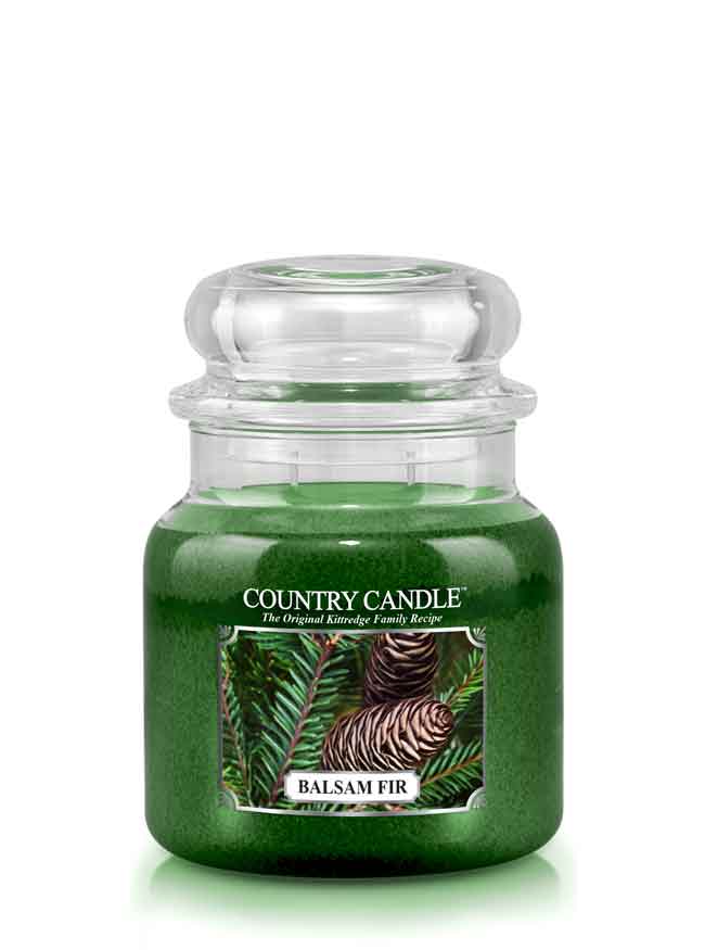 Country Candle Balsam Fir vonná svíčka střední 2-knotová (453 g)