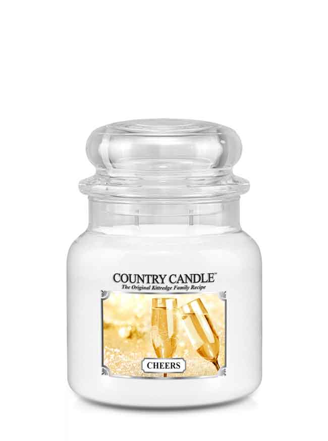 Country Candle Cheers vonná svíčka střední 2-knotová (453 g)