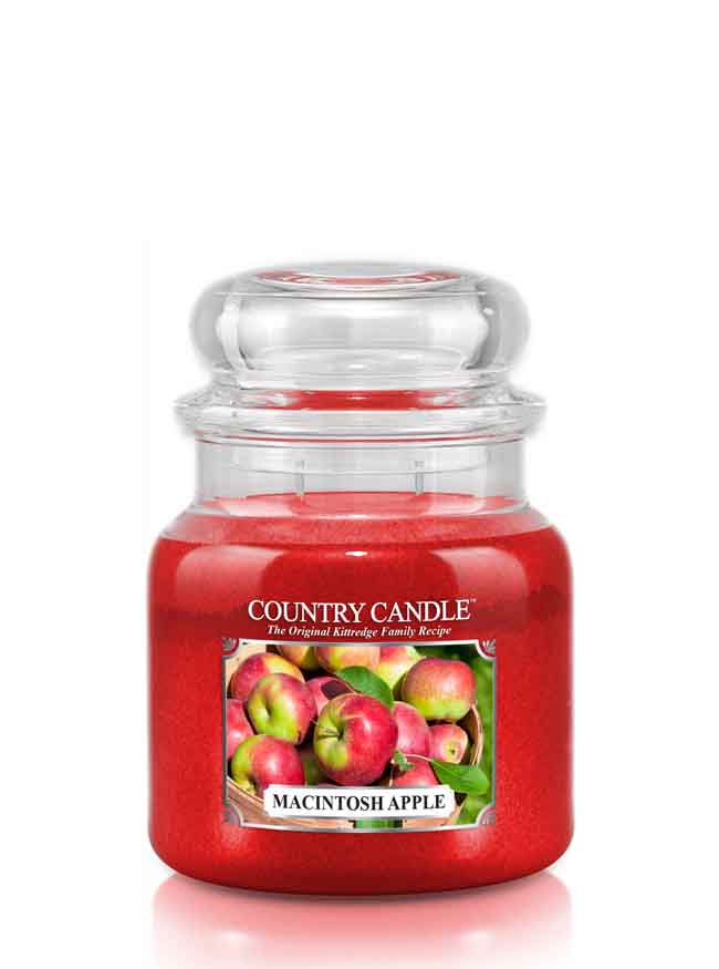 Country Candle Macintosh Apple vonná svíčka střední 2-knotová (453 g)