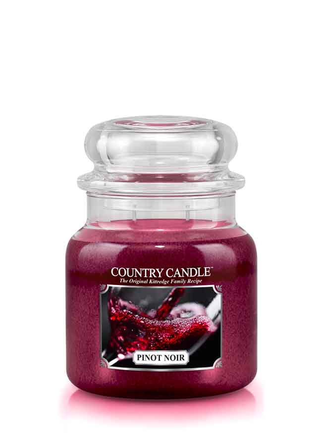 Country Candle Pinot Noir vonná svíčka střední 2-knotová (453 g)