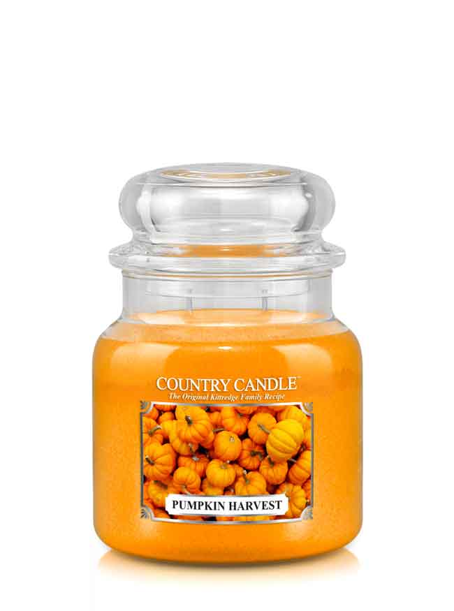 Country Candle Pumpkin Harvest vonná svíčka střední 2-knotová (453 g)