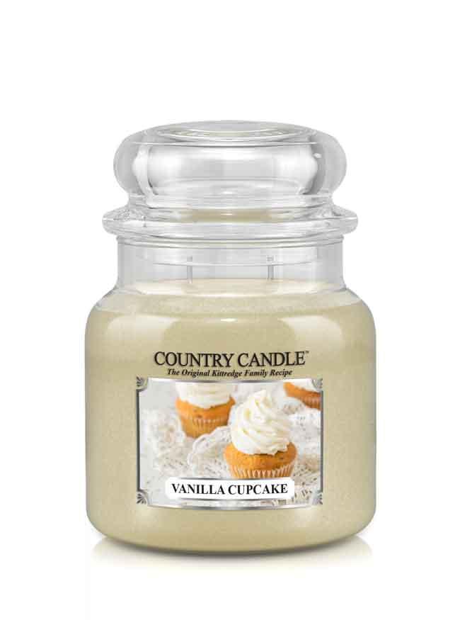 Country Candle Vanilla Cupcake vonná svíčka střední 2-knotová (453 g)