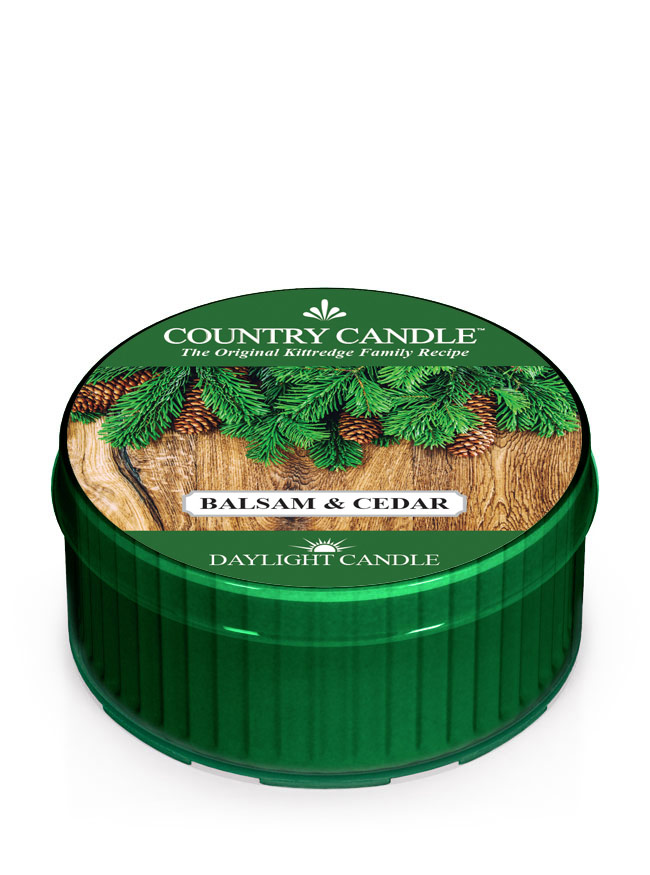 Country Candle Balsam & Cedar vonná svíčka (35 g)