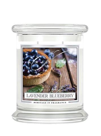 Kringle Candle Lavender Blueberry vonná svíčka střední 2-knotová (411 g)