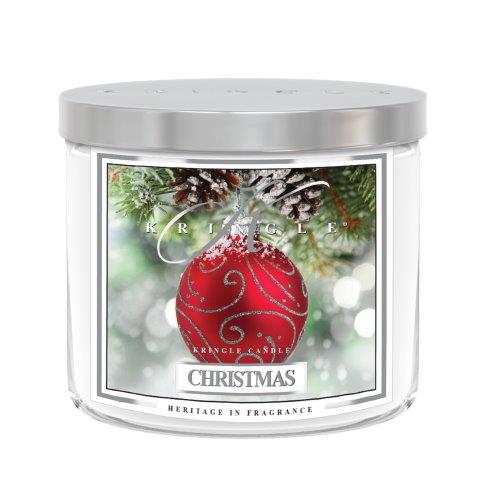 Kringle Candle TUMBLER Christmas vonná svíčka střední 2-knotová (411 g)