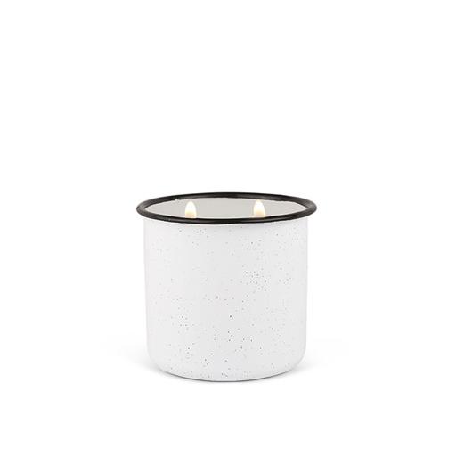 Paddywax Alpine WHITE WHITE WOODS & MINT ENAMELWARE (9.5oz / 269g)