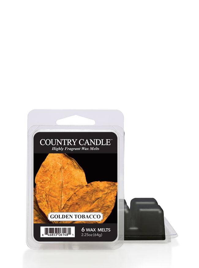 Country Candle Golden Tobacco vonný vosk (64 g)