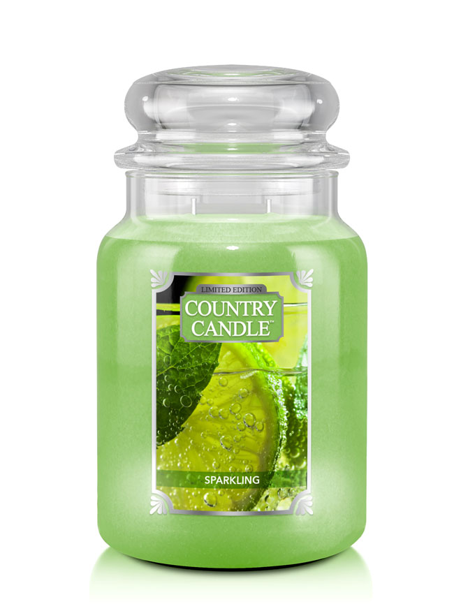 Country Candle Sparkling vonná svíčka velká 2-knotová (652 g)