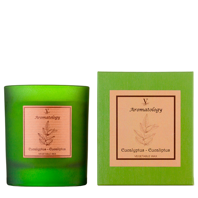 Vila Hermanos Aromathologie Eucalyptus vonná svíčka 200g