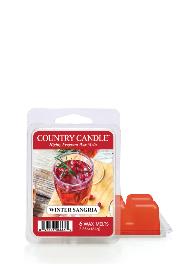 Country Candle Winter Sangria vonný vosk (64 g)