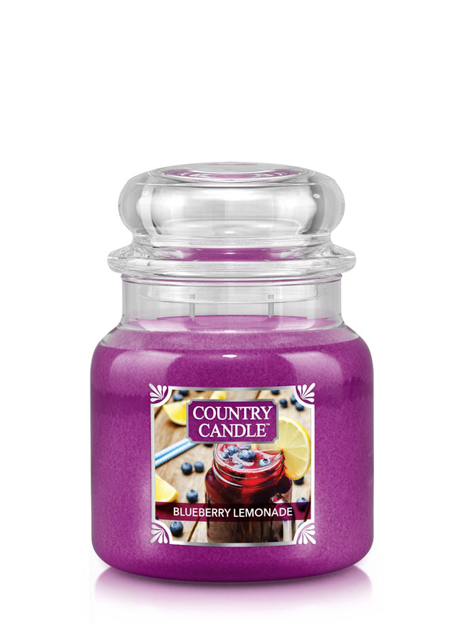 Country Candle Blueberry Lemonade vonná svíčka střední 2-knotová (453 g)