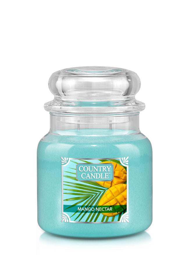 Country Candle Mango Nectar vonná svíčka střední 2-knotová (453 g)