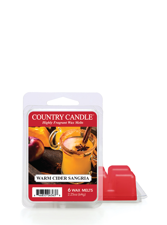 Country Candle Warm Cider Sangrie vonný vosk (64 g)