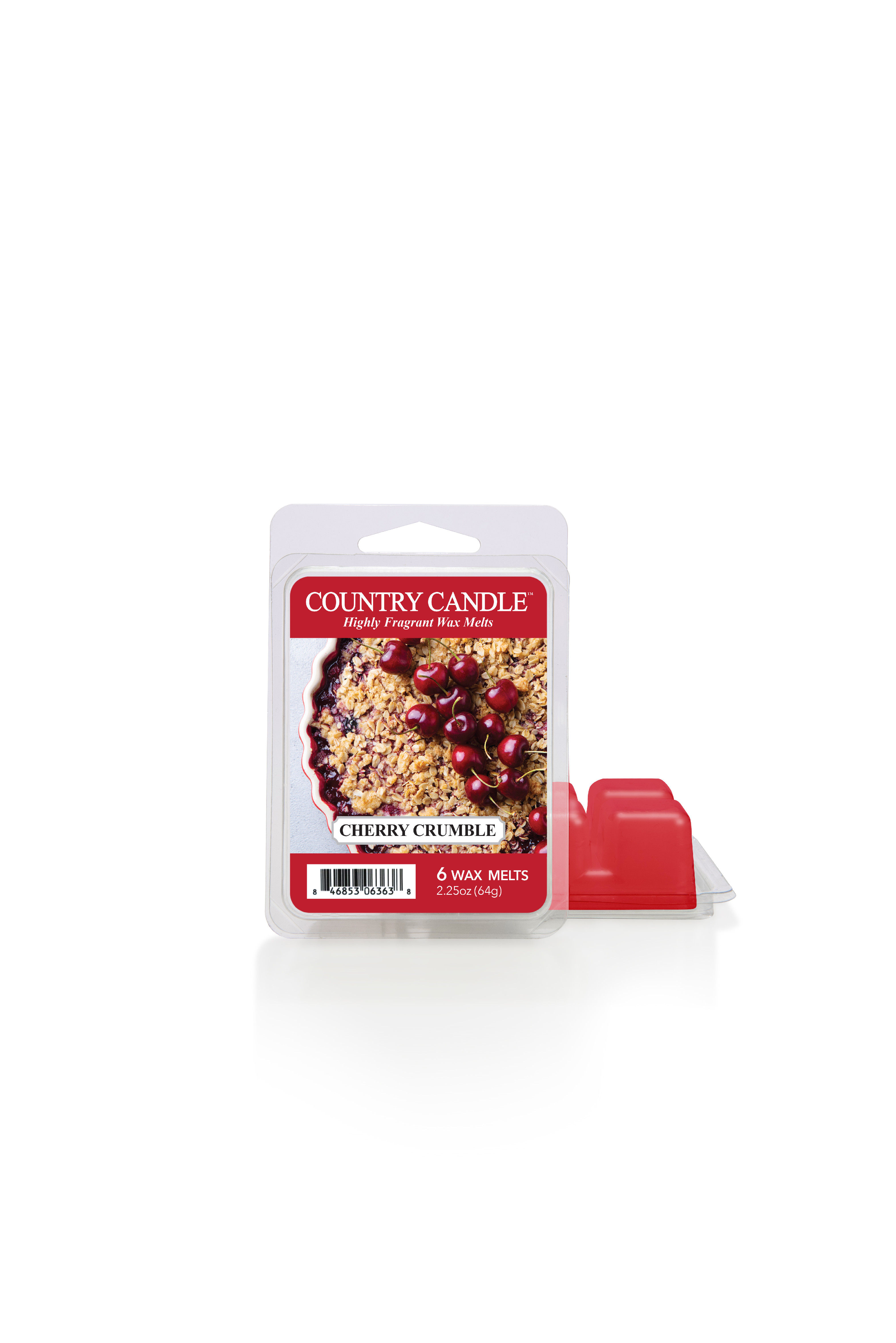 Country Candle Cherry Crumble vonný vosk (64g)