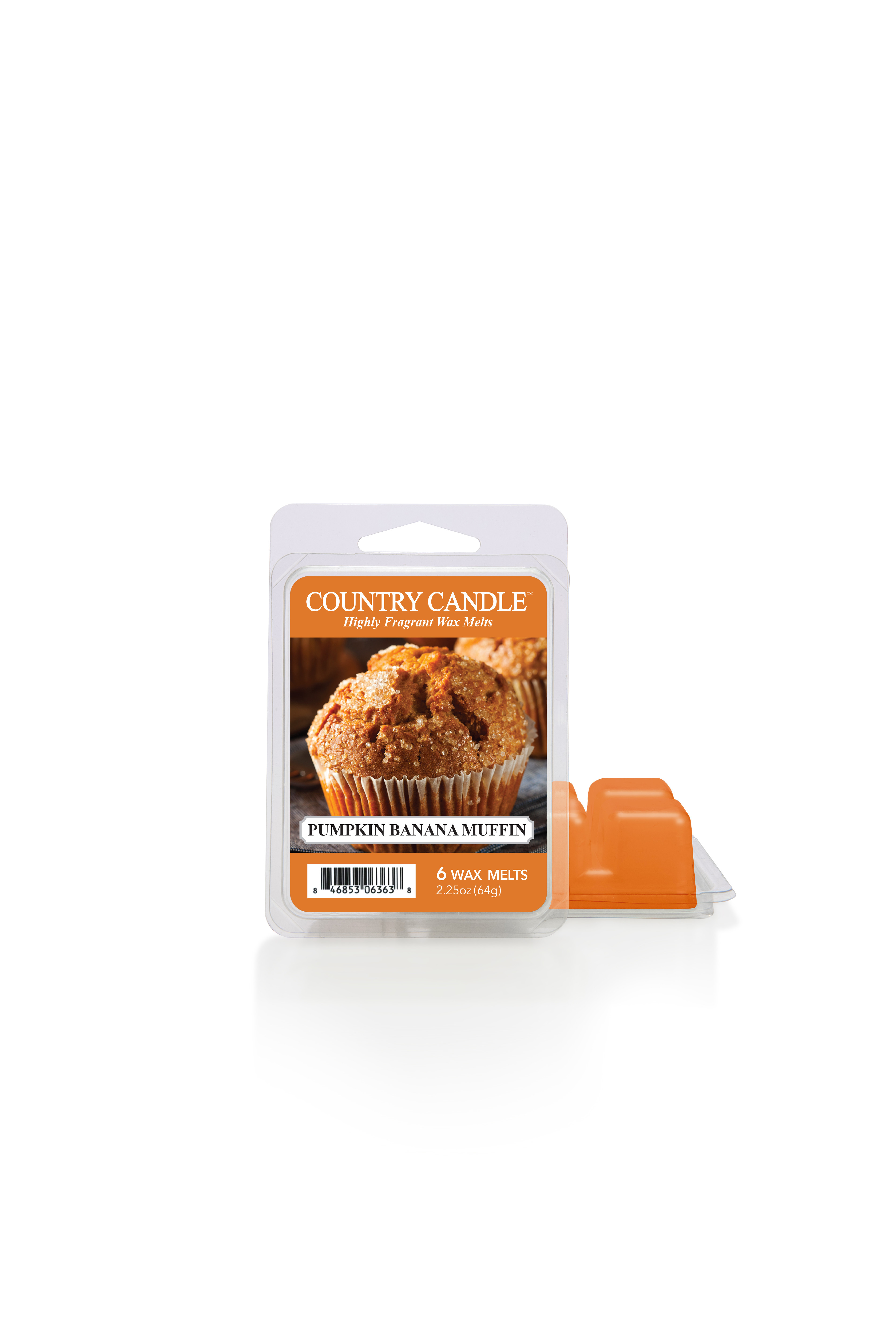 Country Candle Pumpkin Banana Muffin vonný vosk (64g)