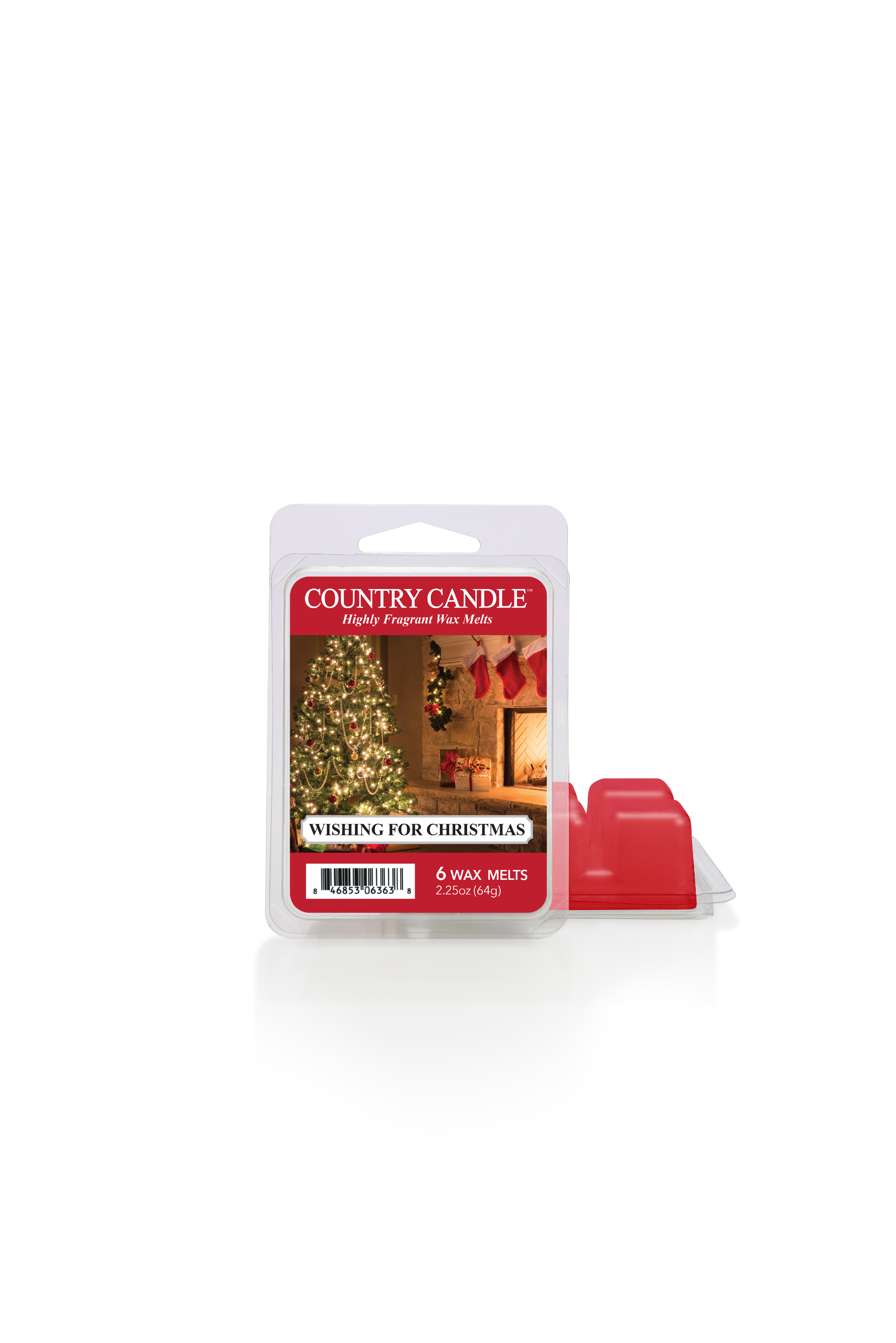 Country Candle Wishing for Christmas vonný vosk (64g)