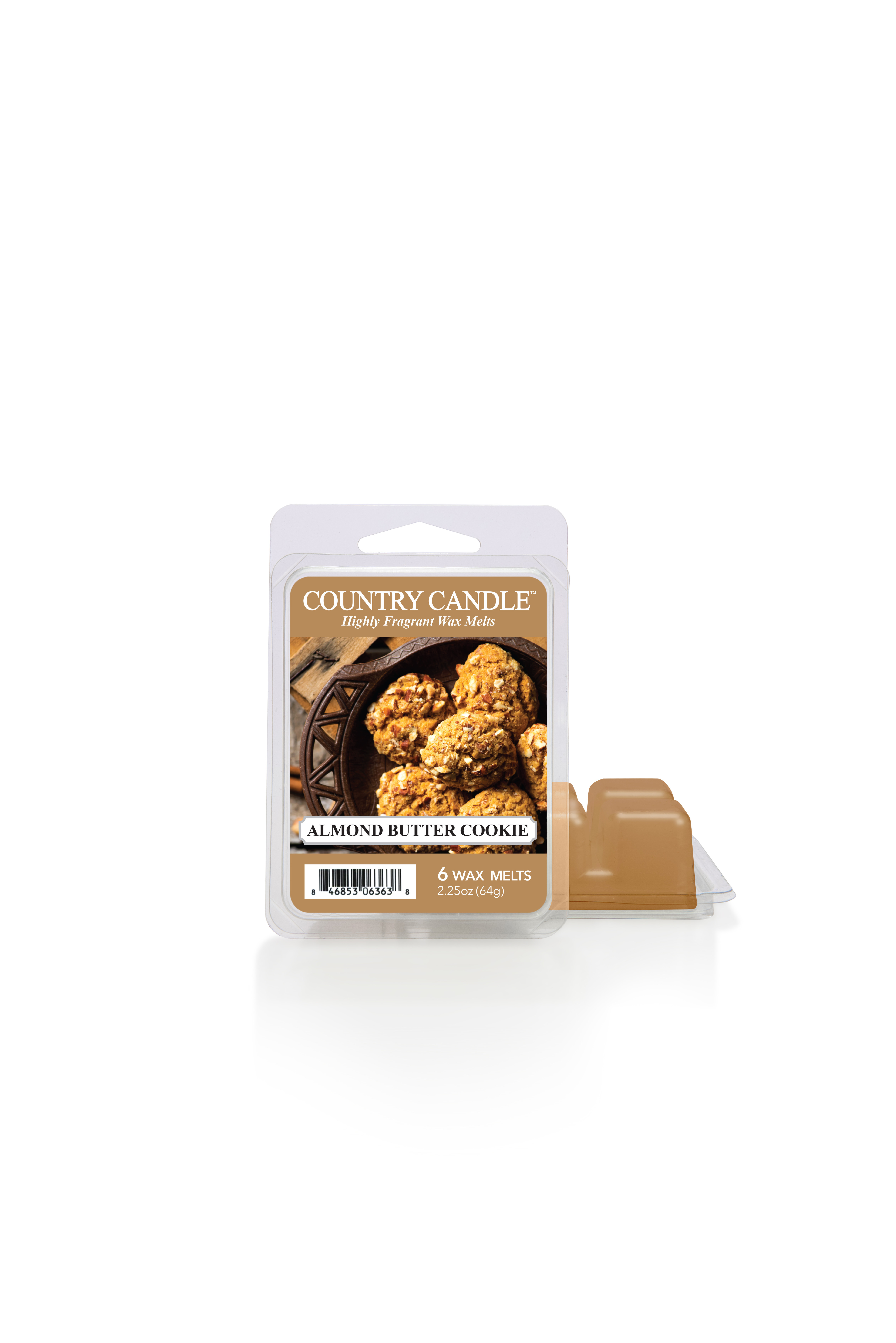 Country Candle Almond Butter Cookies vonný vosk (64g)