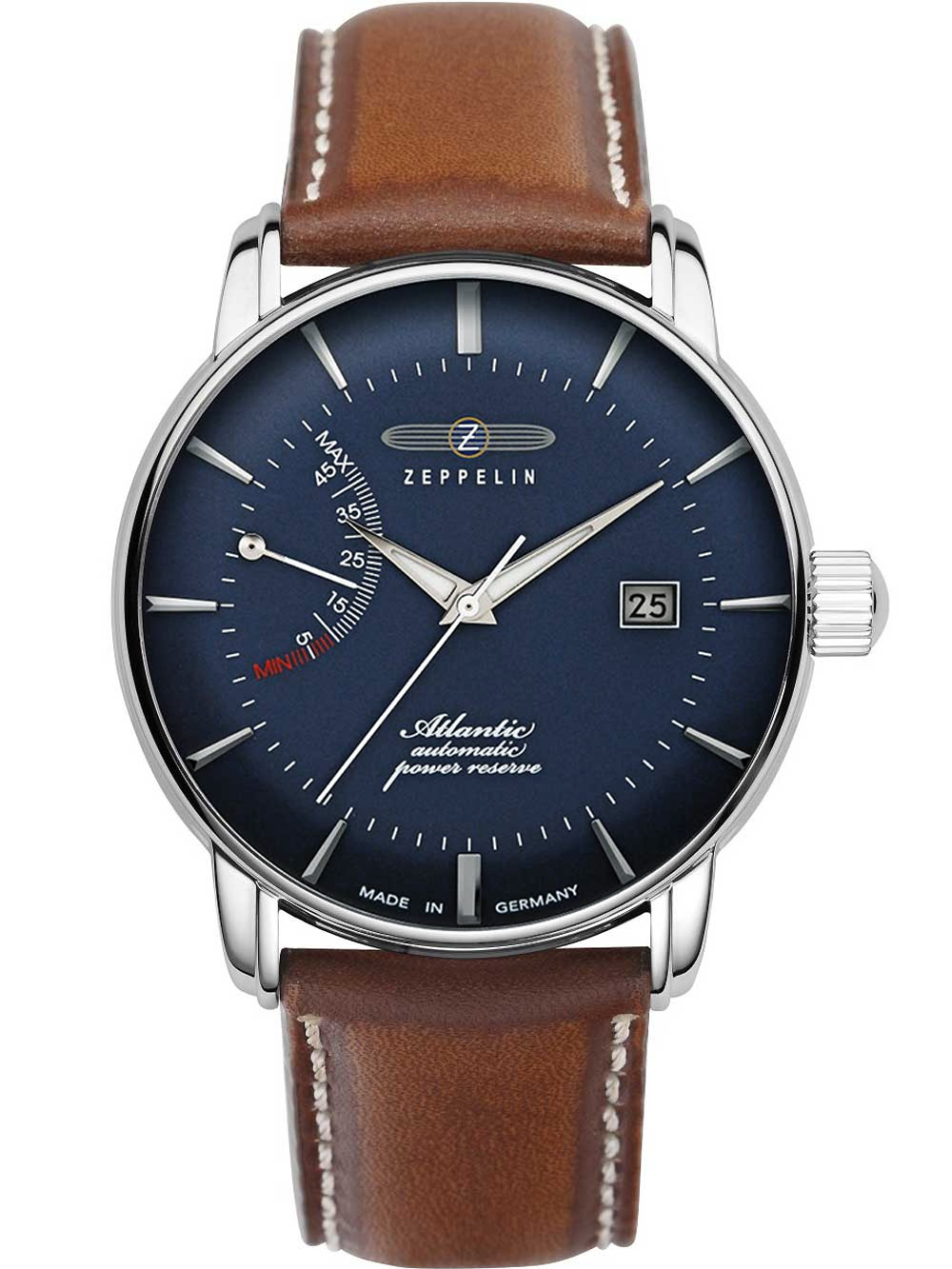 Zeppelin 8462-3 Atlantic automatic powerreserve 43mm 5ATM