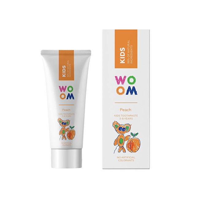 Dětská zubní pasta Kids Peach (Kids Toothpaste 3-8 Years) 50 ml